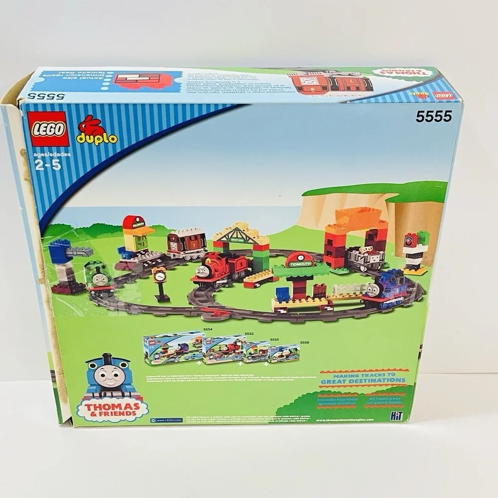 Lego Duplo 5555 Toby @Wellsworth Station Thomas Friends Train Set Track Complete